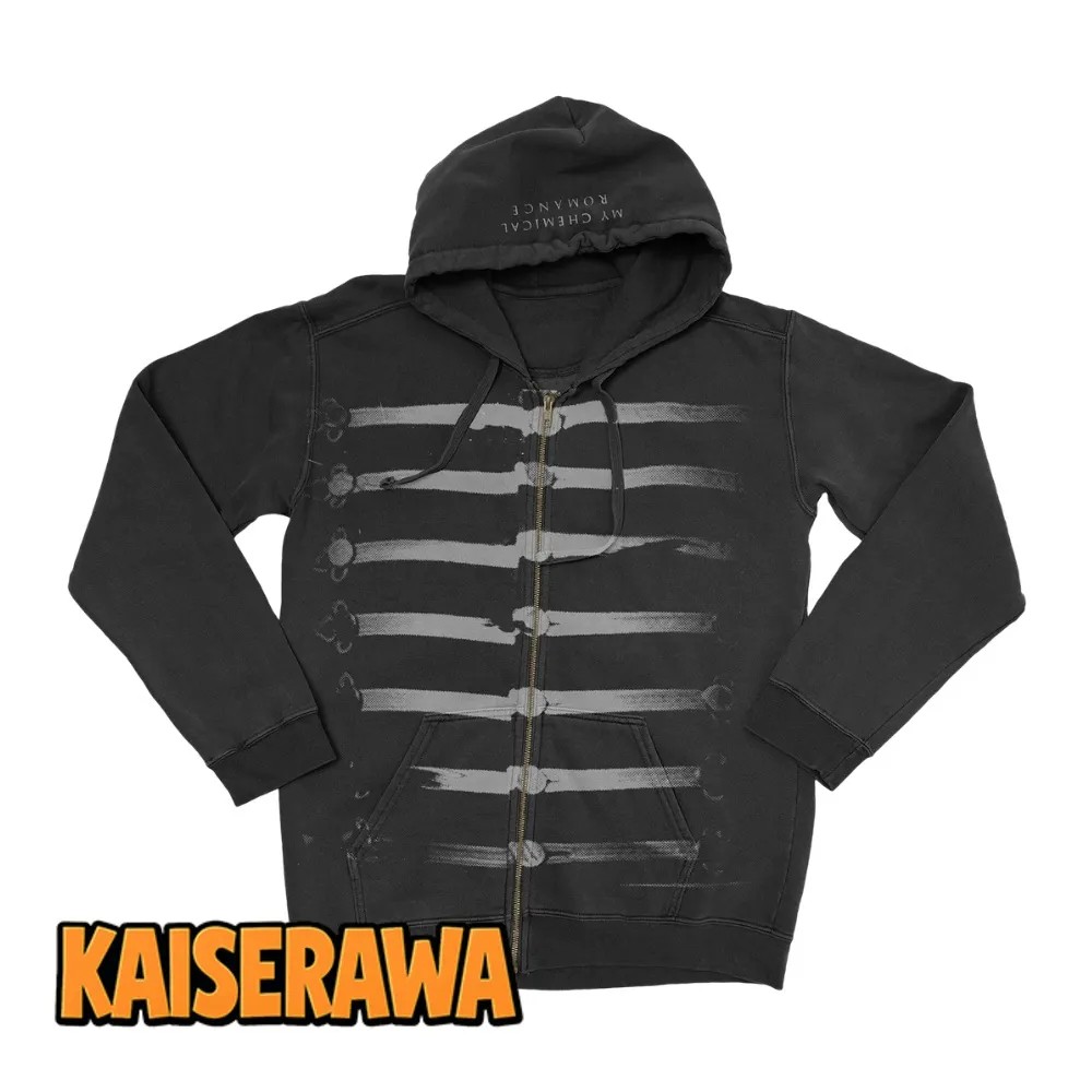 My Chemical Romance Merch Together We March Zip-Up Hoodie My Chemical Romance Merch Together We March Zip-Up Hoodie