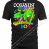 T-rex Cousin Party Shirt