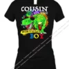 T-rex Cousin Party Women Shirt