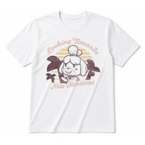 Animal Crossing New Horizons Sunset Isabelle T-Shirt