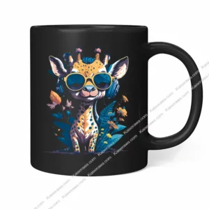 Cute Baby Giraffe Animal Lover Birthday Gift Mug