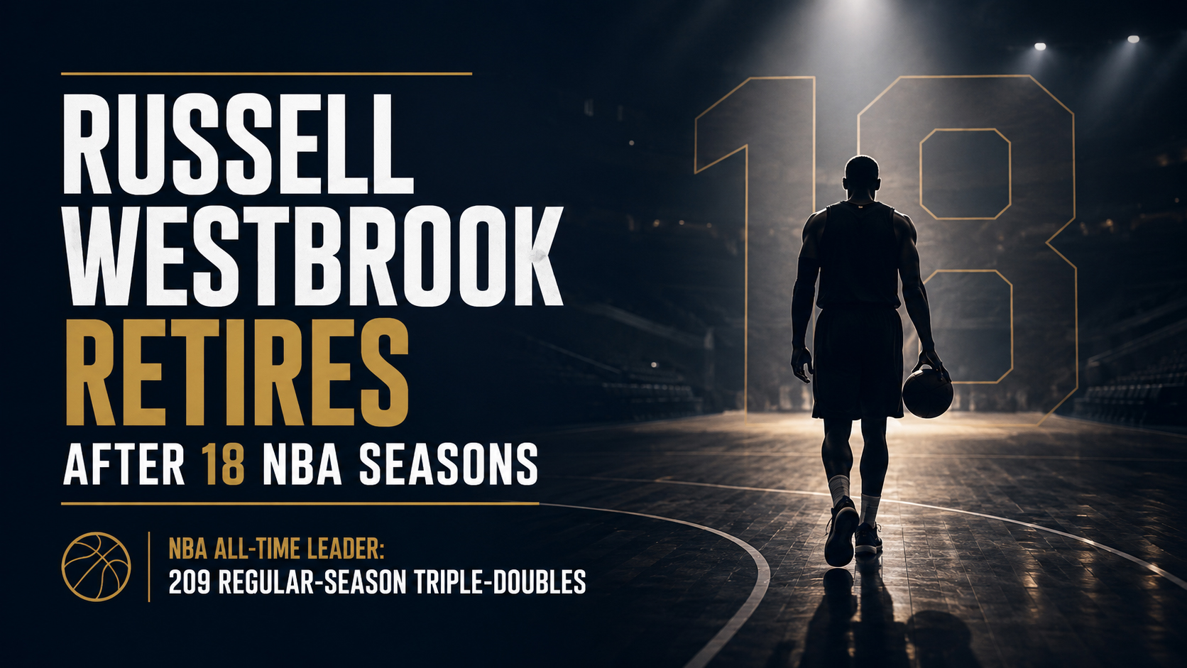 Russell Westbrook retirement after 18 NBA seasons